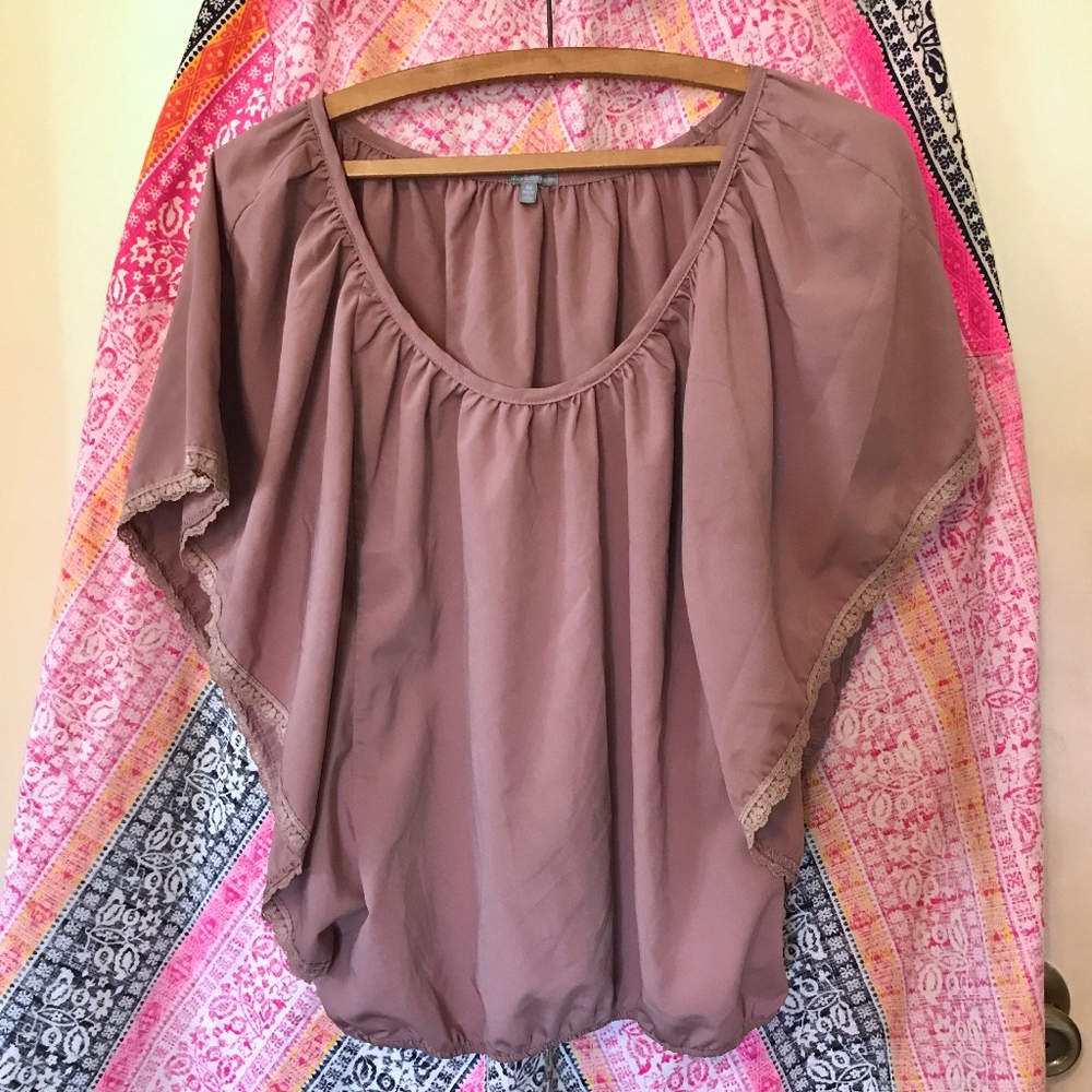 Dusty Rose Blouse[30% OFF ALL BUNDLES + FREE GIFT]